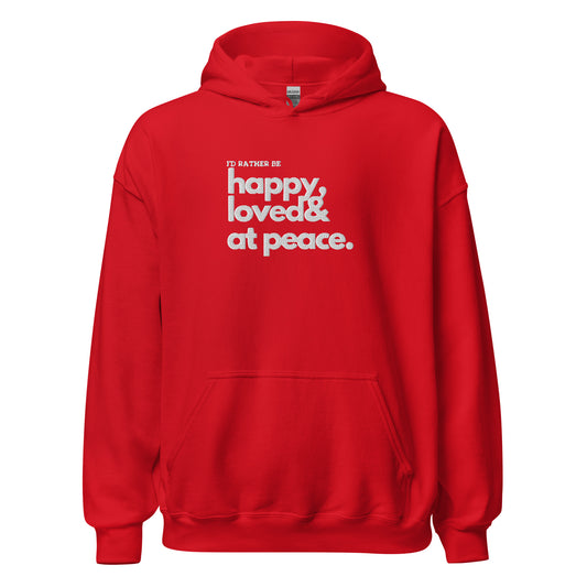 Unisex HLP Rather Be x 3 Hoodie