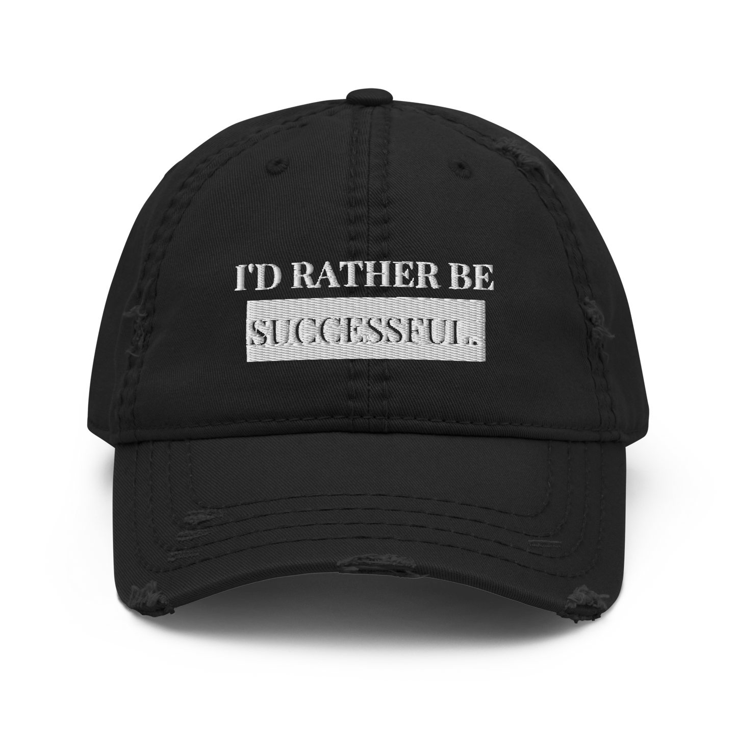 Successful Distressed Hat