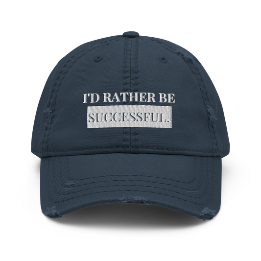 Successful Distressed Hat