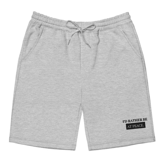 Peace Fleece Shorts