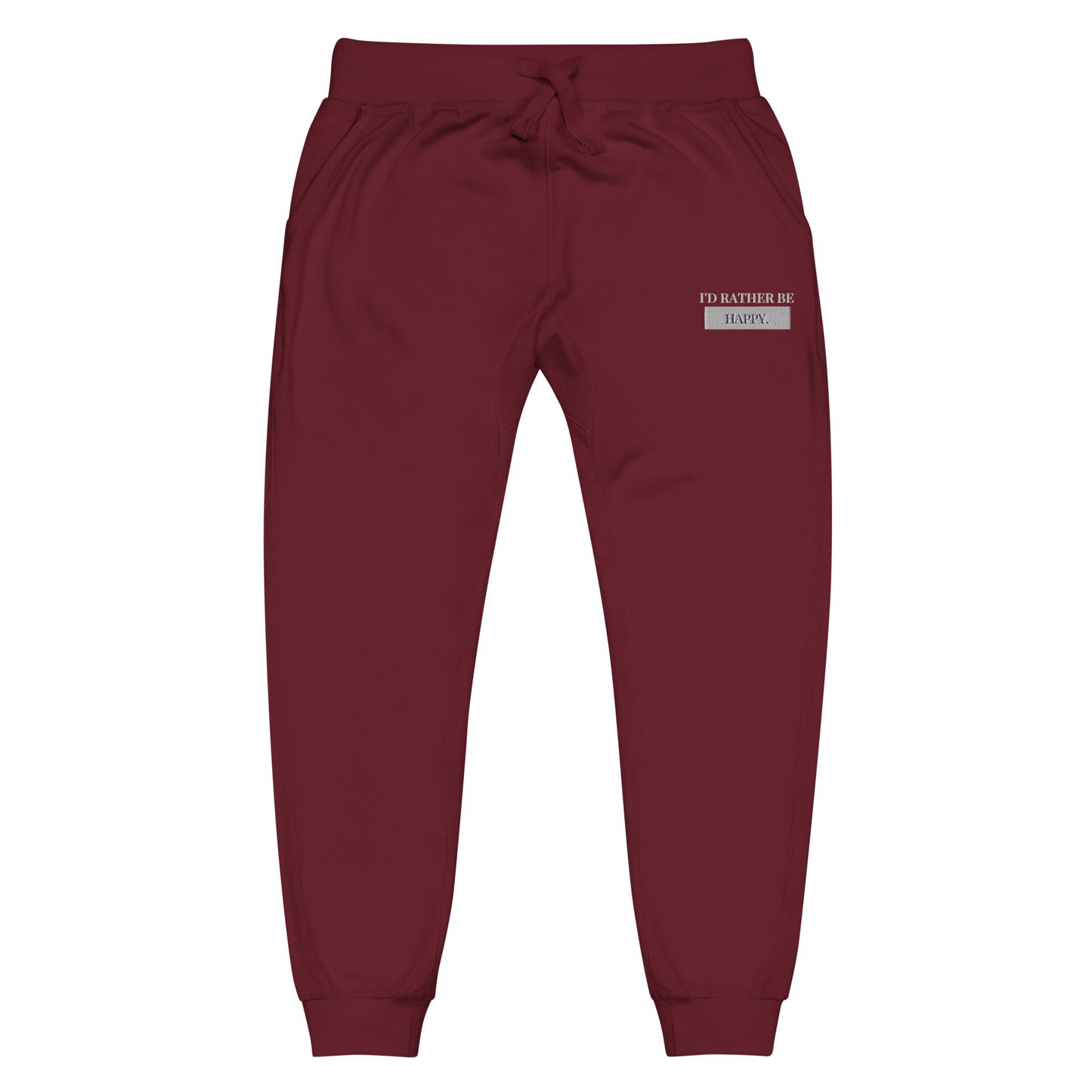 Unisex Happy Fleece Sweatpants