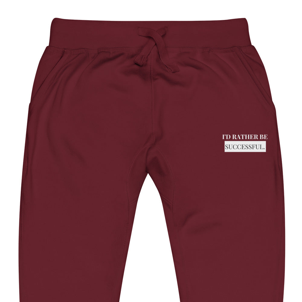 Unisex Successful Fleece Sweatpants